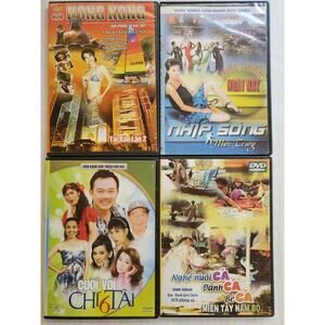 Vietnamese - Asian Travel/Culture/Entertainment DVD 4 PACK Lot 10 Good...
